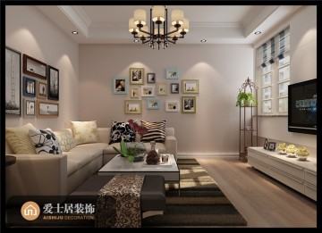和谐花园10#033.8万半包90m²简约3